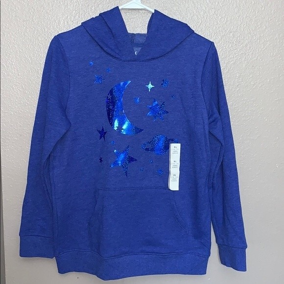 Cat & Jack Other - Cat & Jack Girl XL (14-16) hoodie sweater Blue